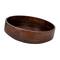 Hello Honey® 16.25" Walnut Brown Round Acacia Wood Serving Bowl with Lid